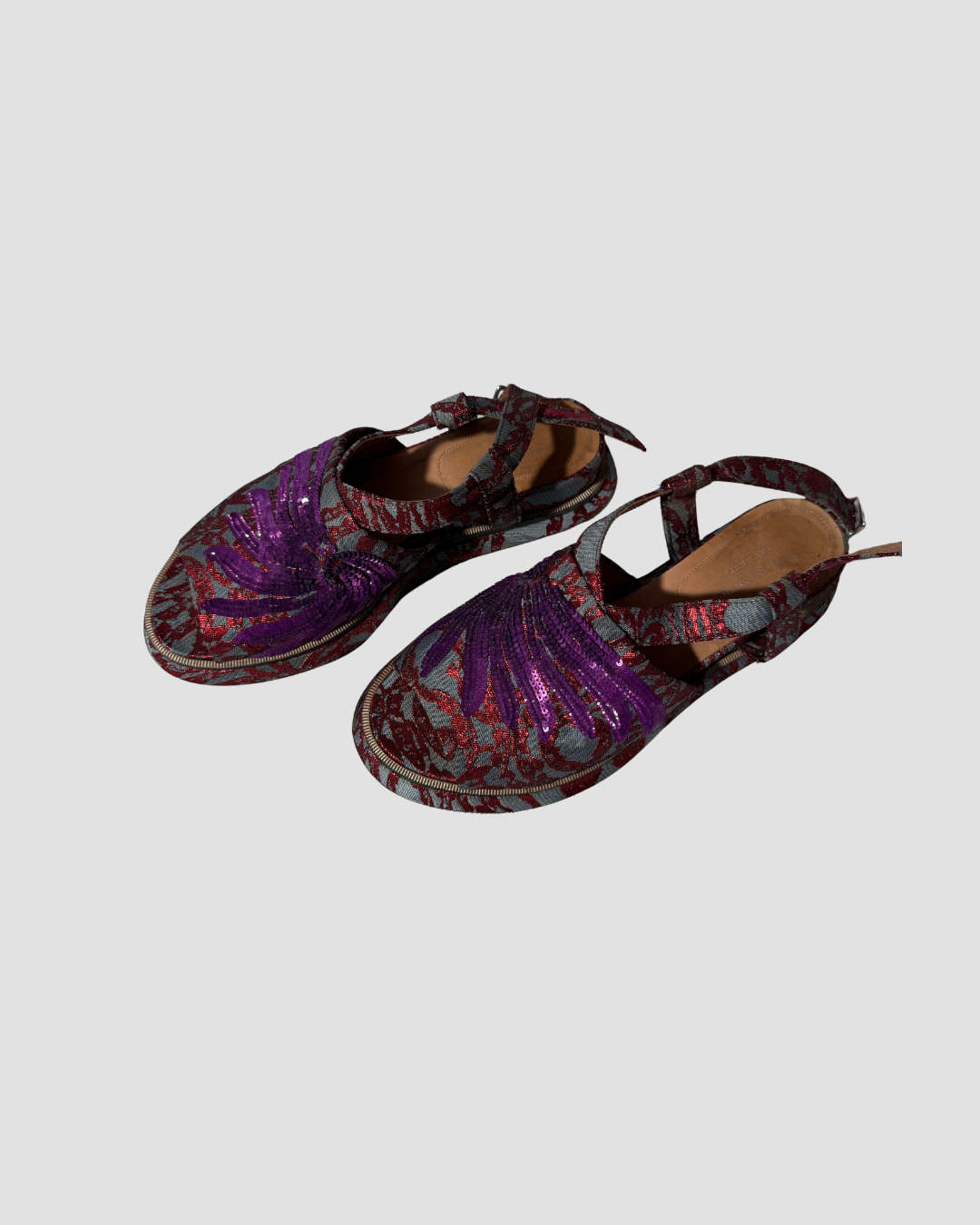 Dries van Noten Sandals with pailettes