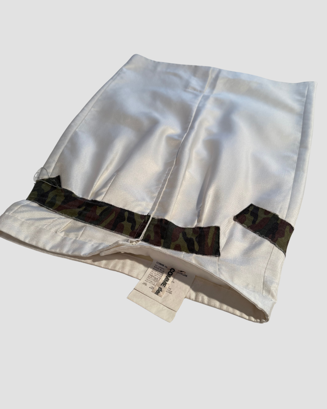 COMME des GARÇONS AD 2000 navy skirt