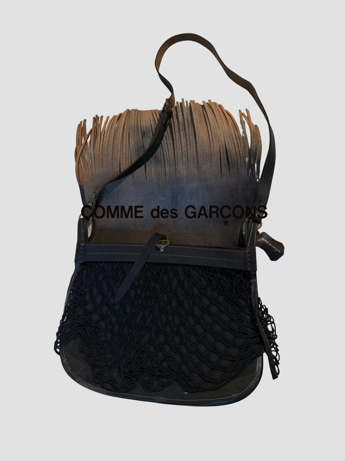 COMME des GARCONS vintage leather cross bag