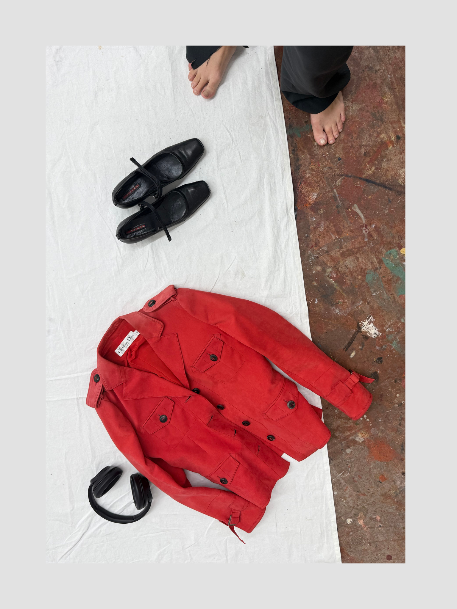 Christian Dior Vintage calf leather jacket