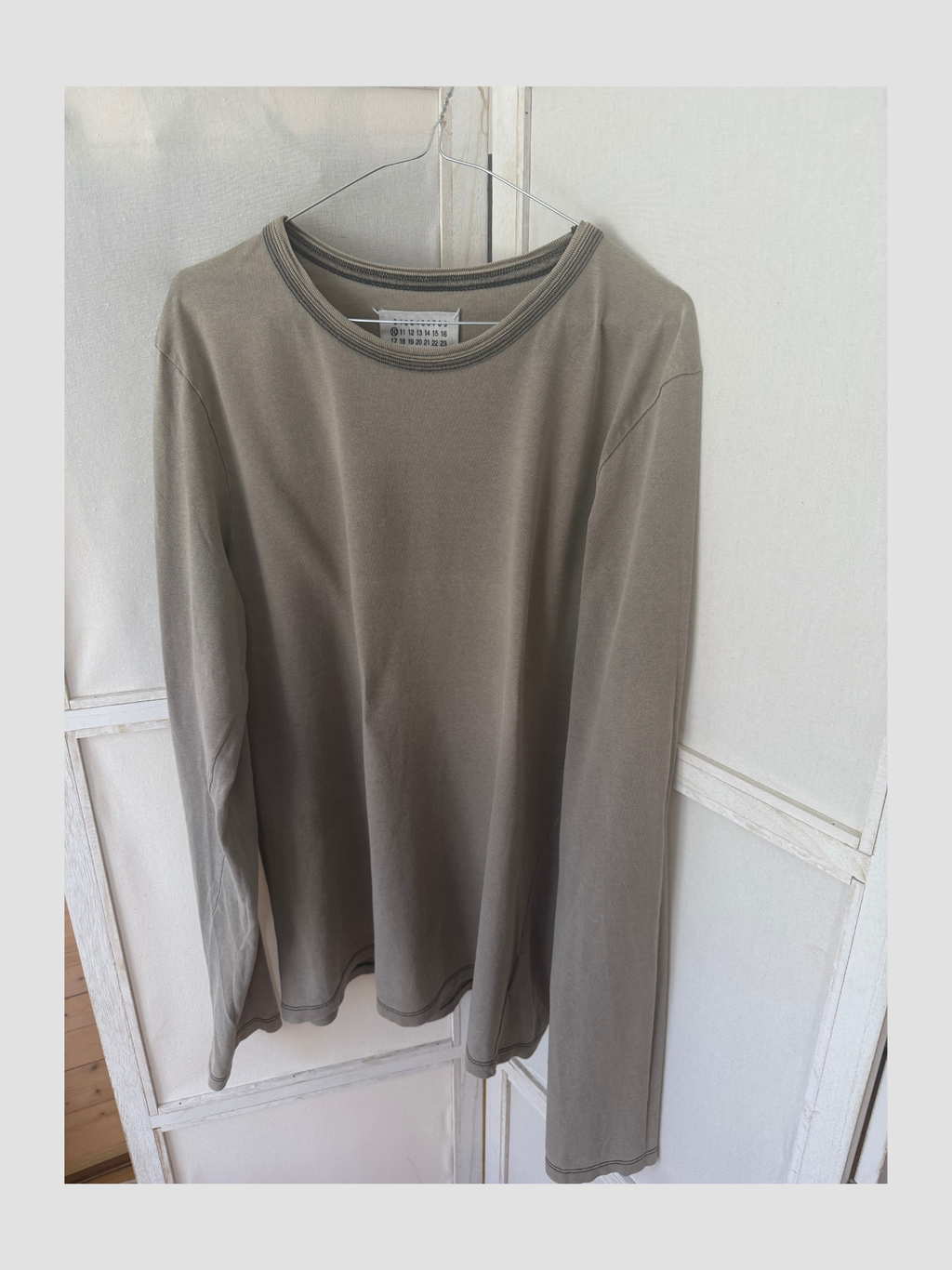 MAISON MARTIN MARGIELA longsleeve