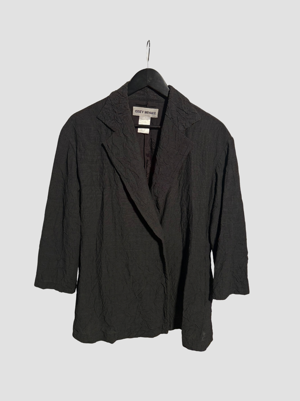 Issey Miyake wool plisee jacket
