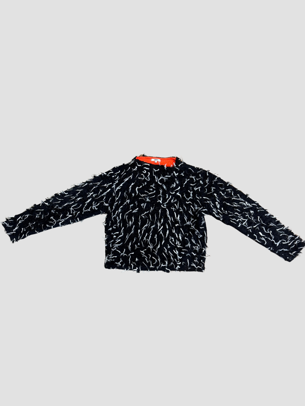 DKNY mohair wire sweater