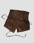 Ann Demeulemeester silk pailettes wrap skirt