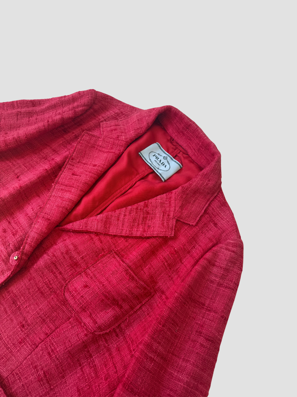 Prada 2010 Tweed Silk Set