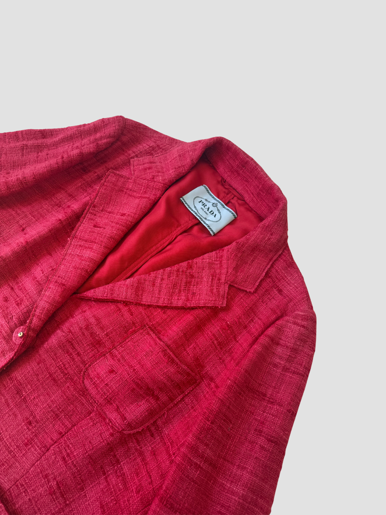 Prada 2010 Tweed Silk Set