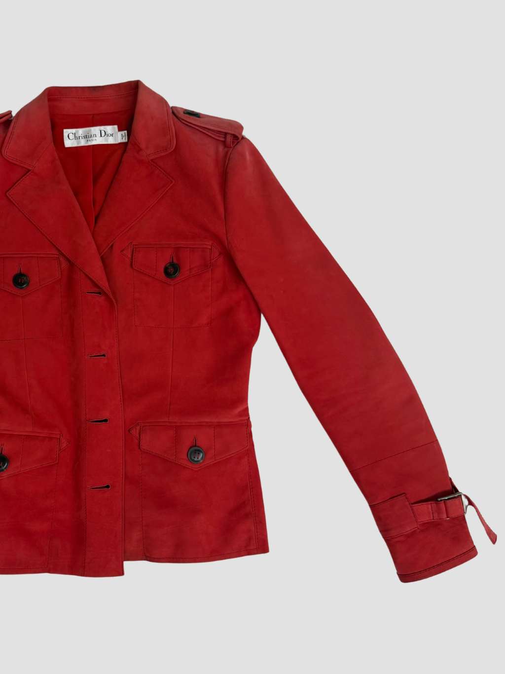Christian Dior Vintage calf leather jacket