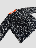 DKNY mohair wire sweater