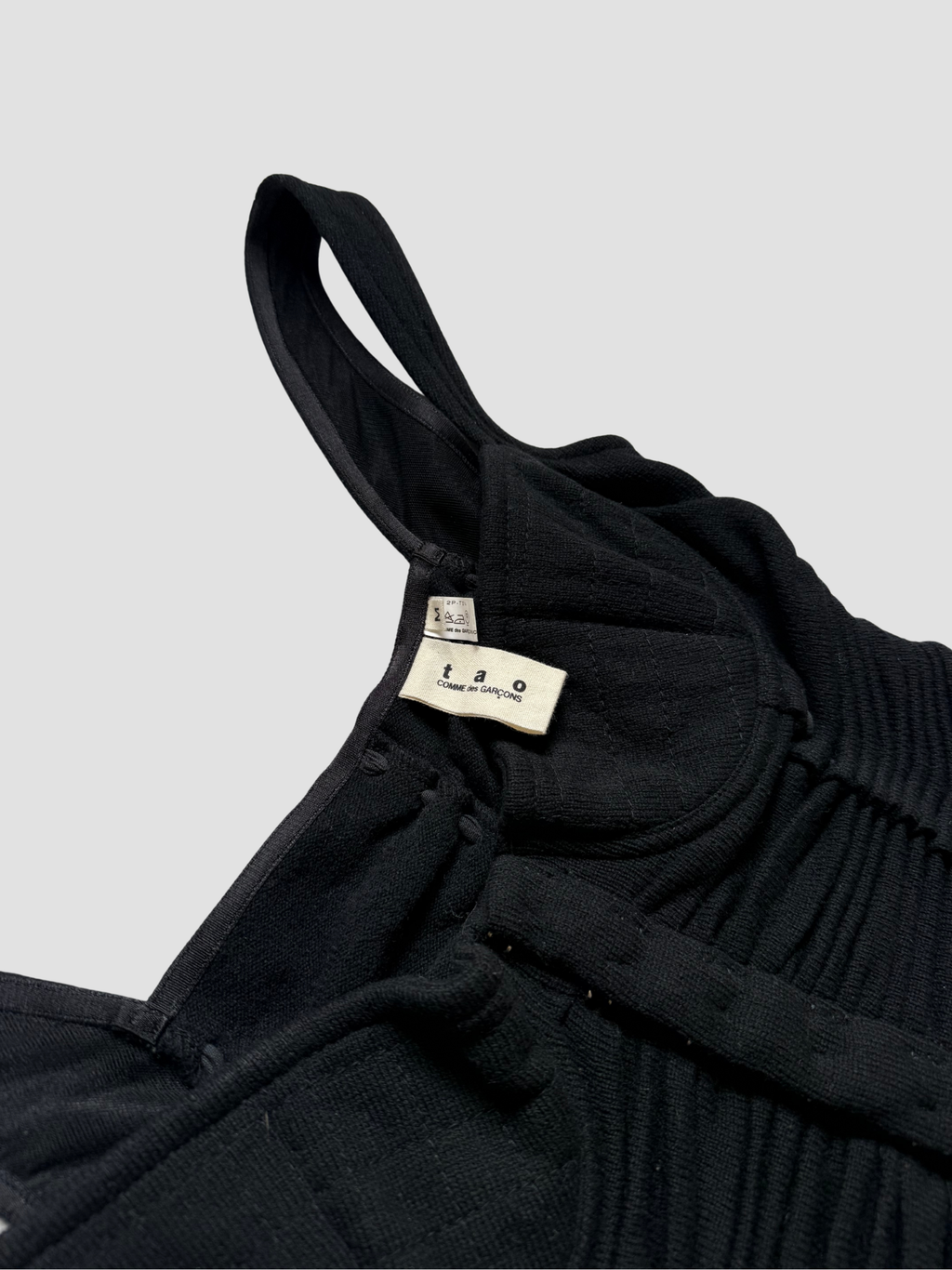 Tao by COMME des GARÇONS laced Wool Bustier