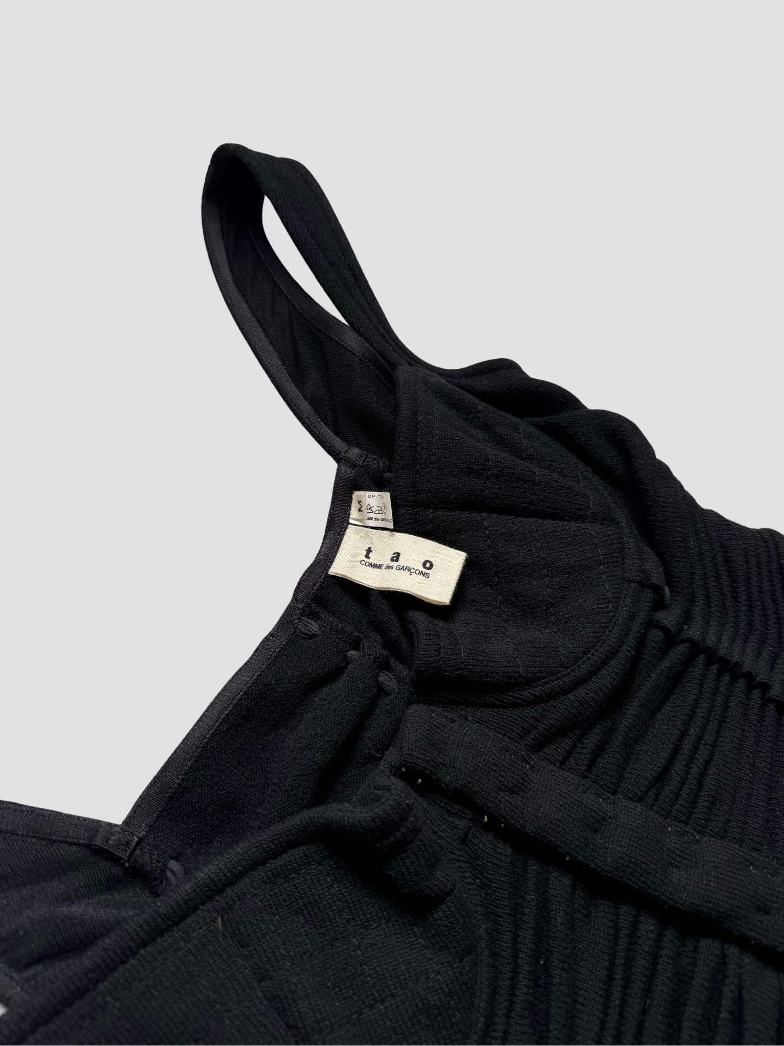 Tao by COMME des GARÇONS laced Wool Bustier
