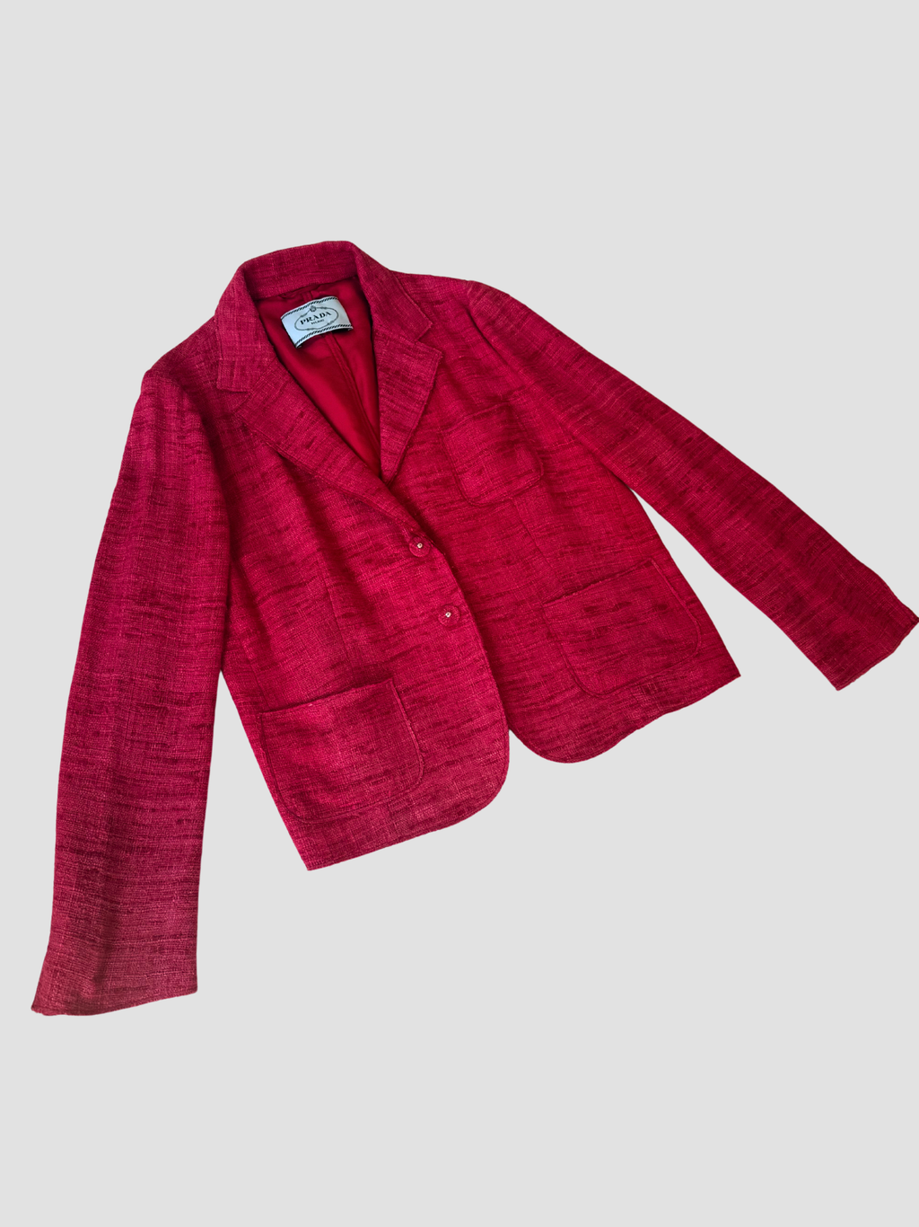 Prada 2010 Tweed Silk Set