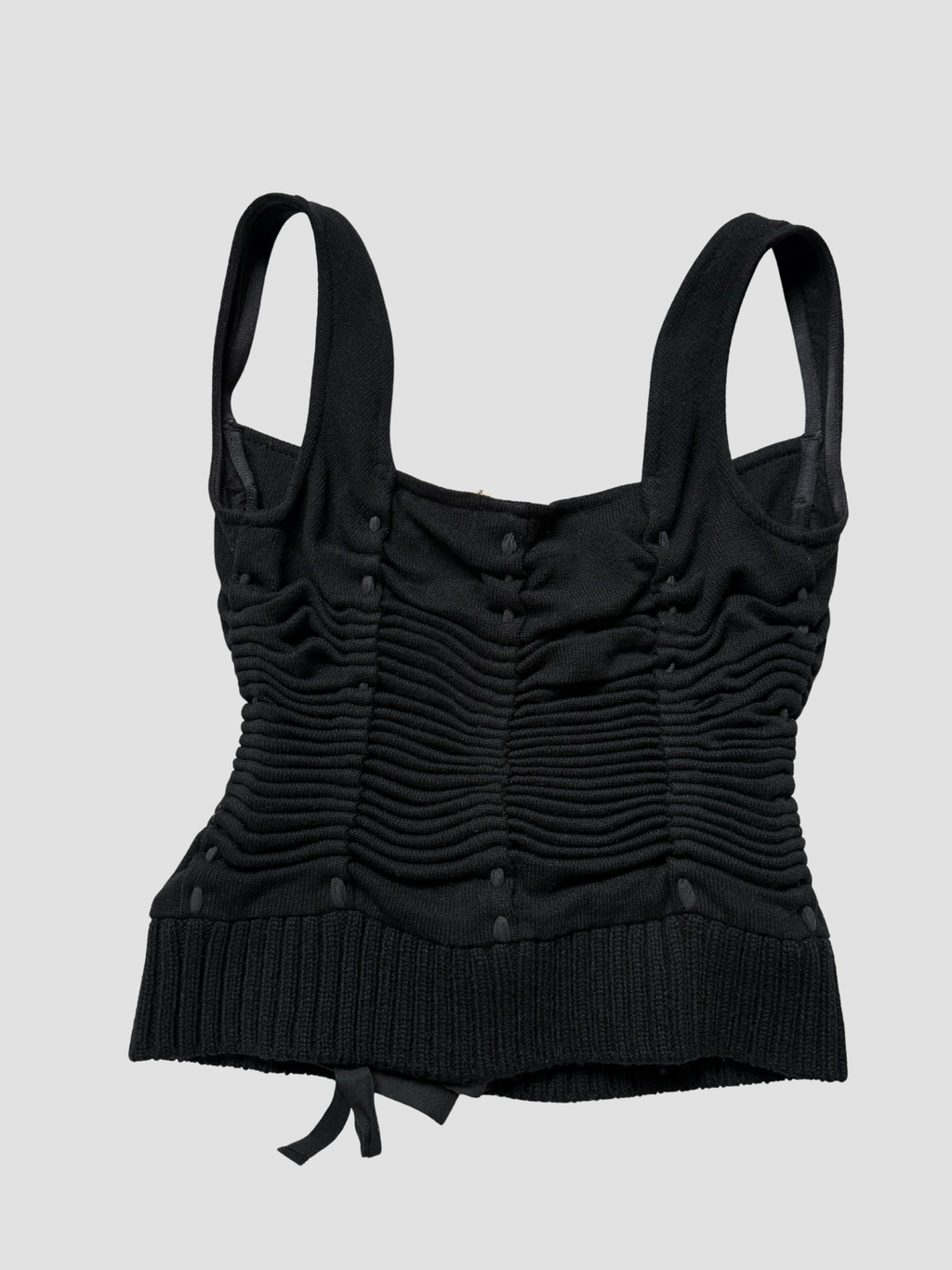 Tao by COMME des GARÇONS laced Wool Bustier