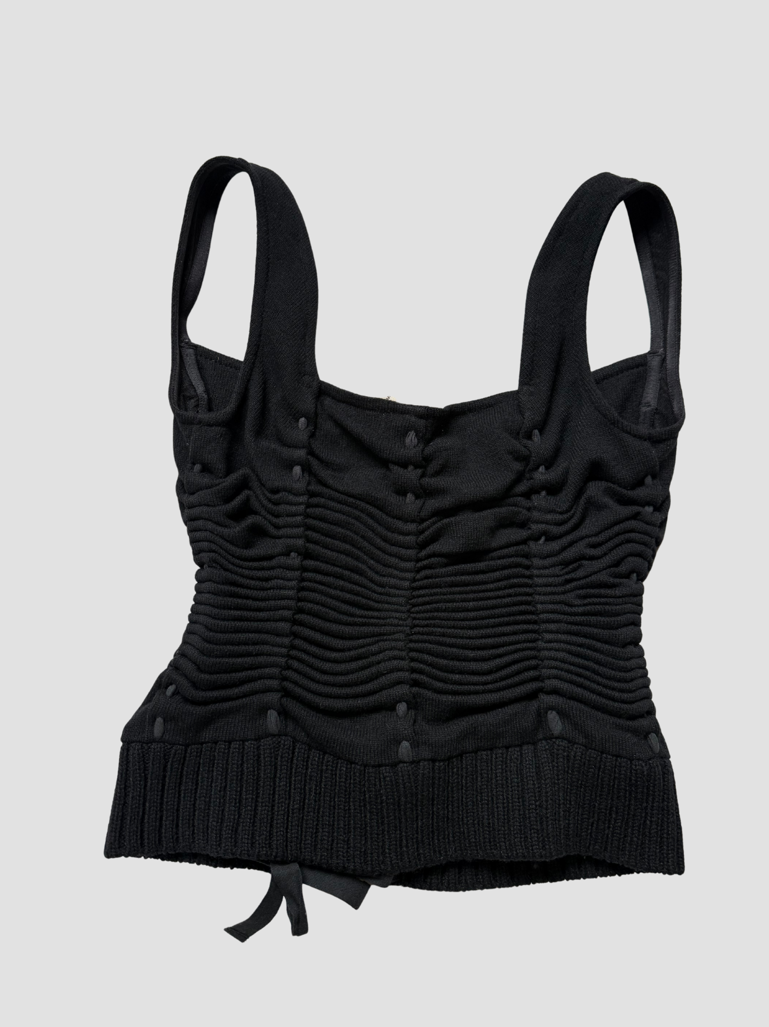 Tao by COMME des GARÇONS laced Wool Bustier