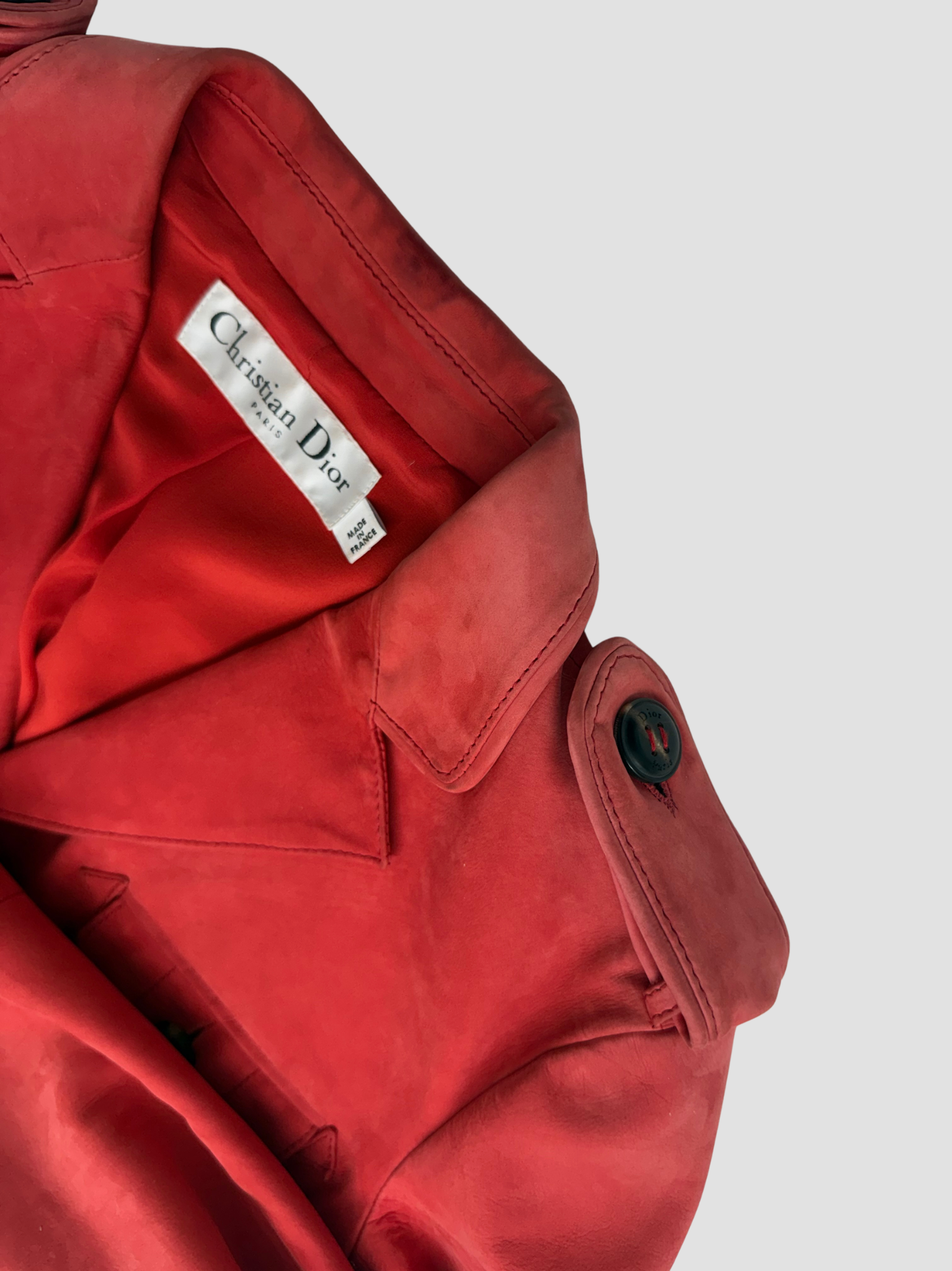 Christian Dior Vintage calf leather jacket