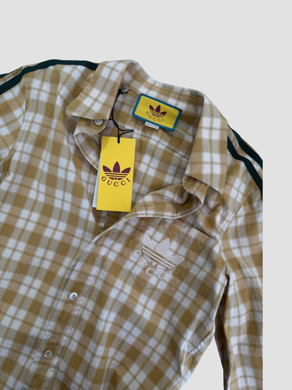 Gucci x Adidas Embroidered Logo Shirt 2022