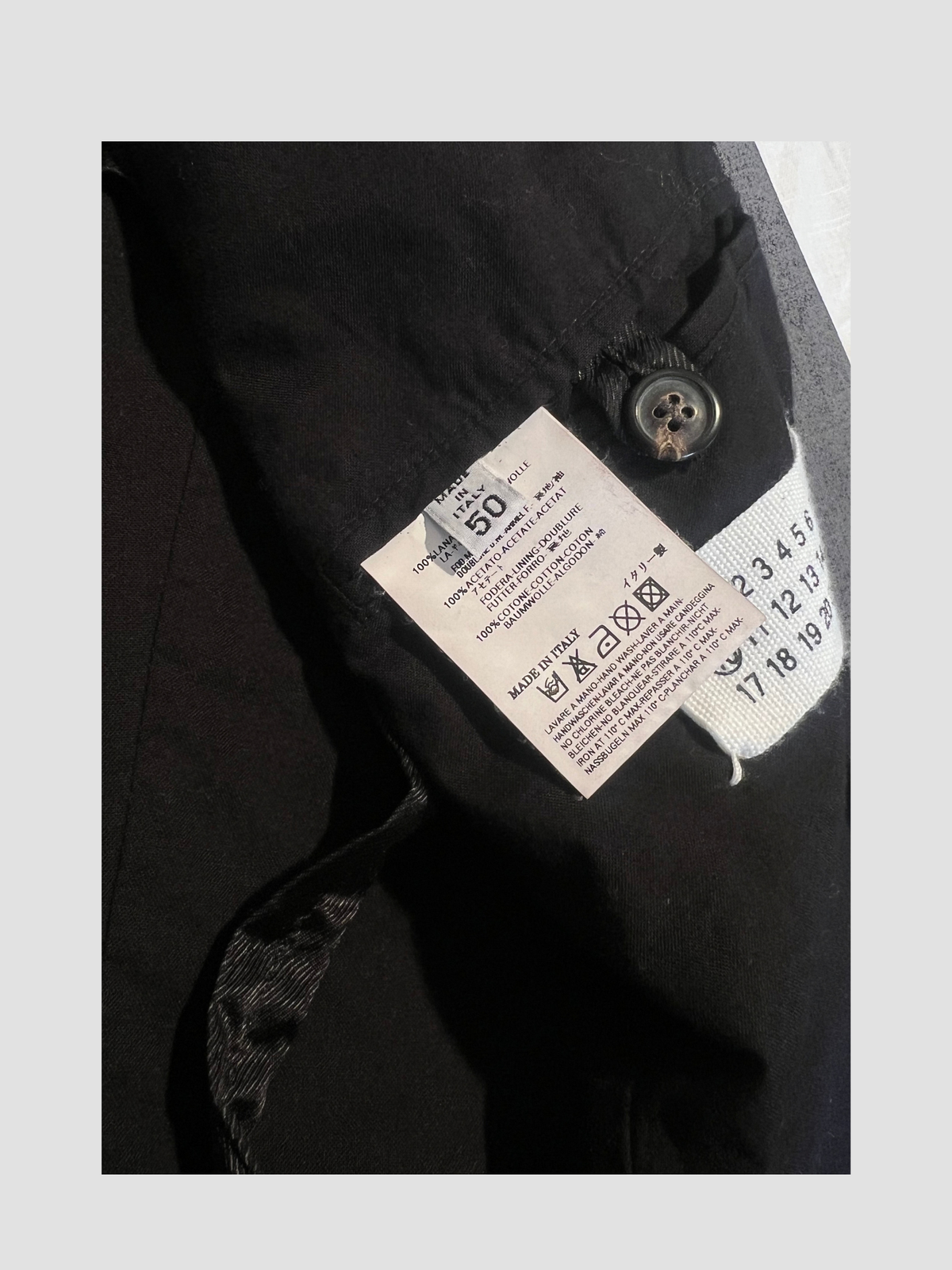 MARGIELA 2005 painted Sakko