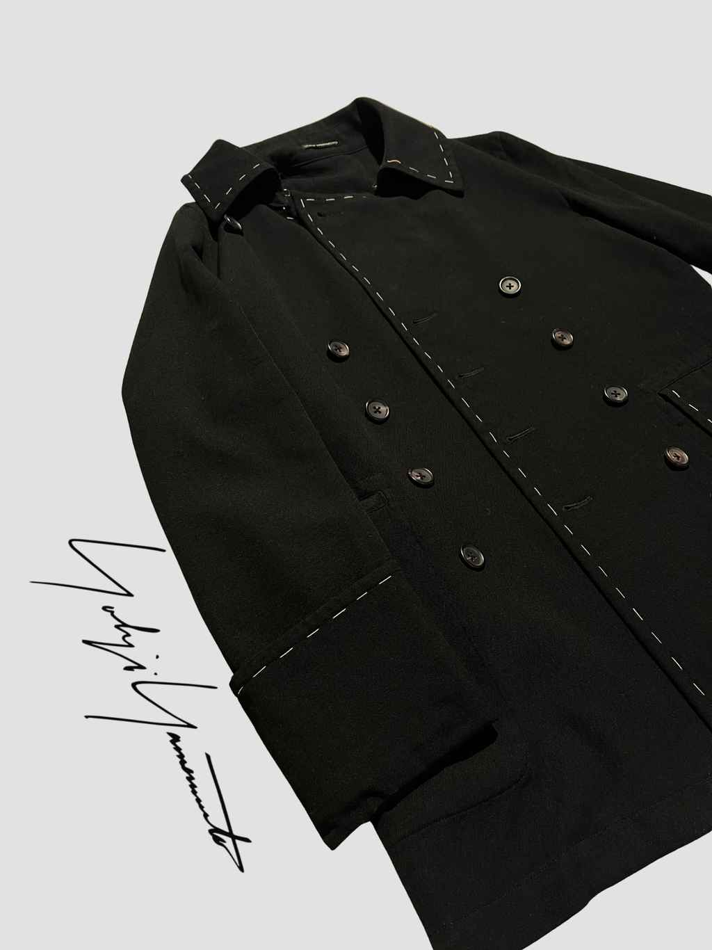 Y's for men by YAMAMOTO AW2003 Woolcoat