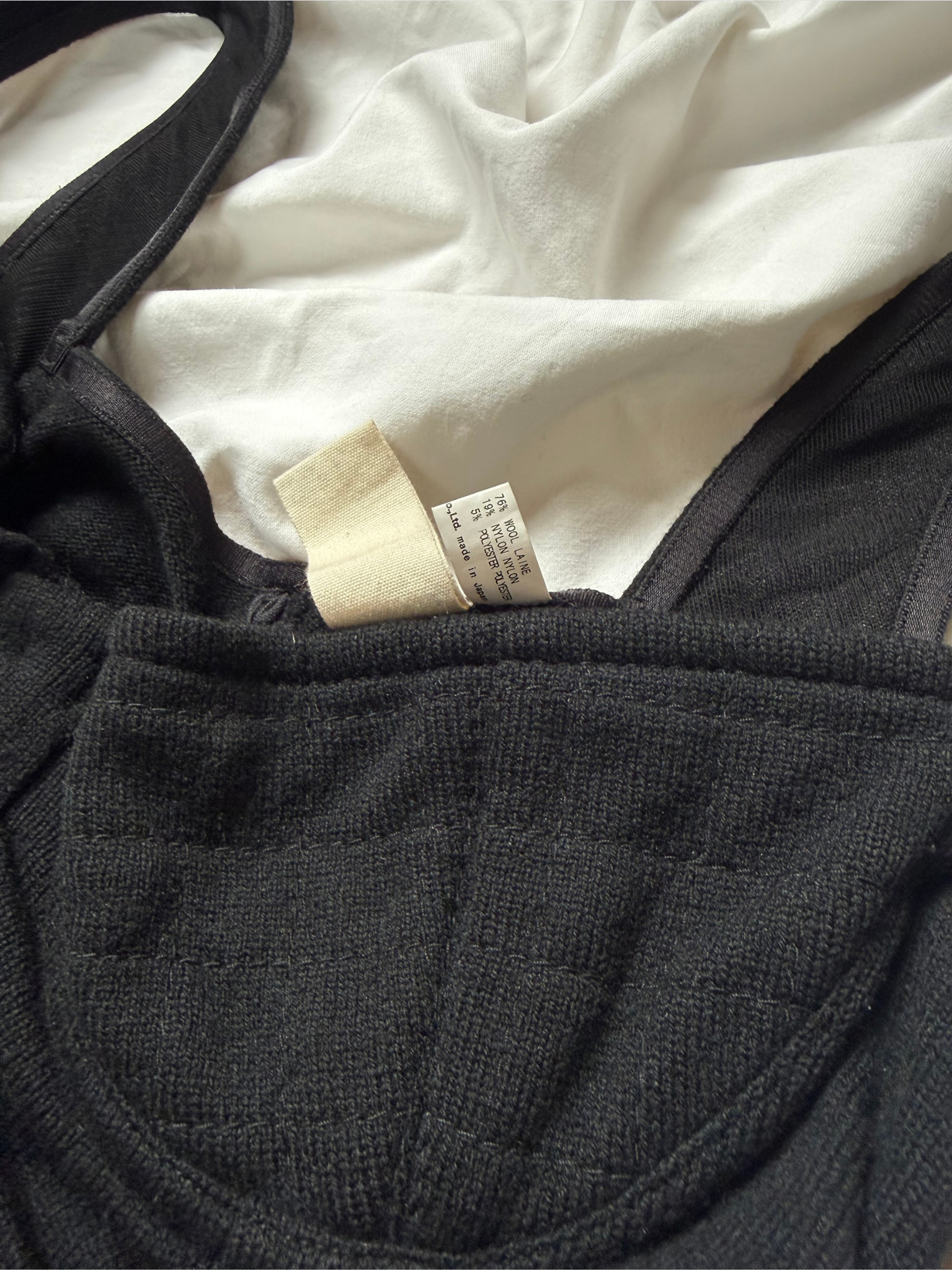 Tao by COMME des GARÇONS laced Wool Bustier