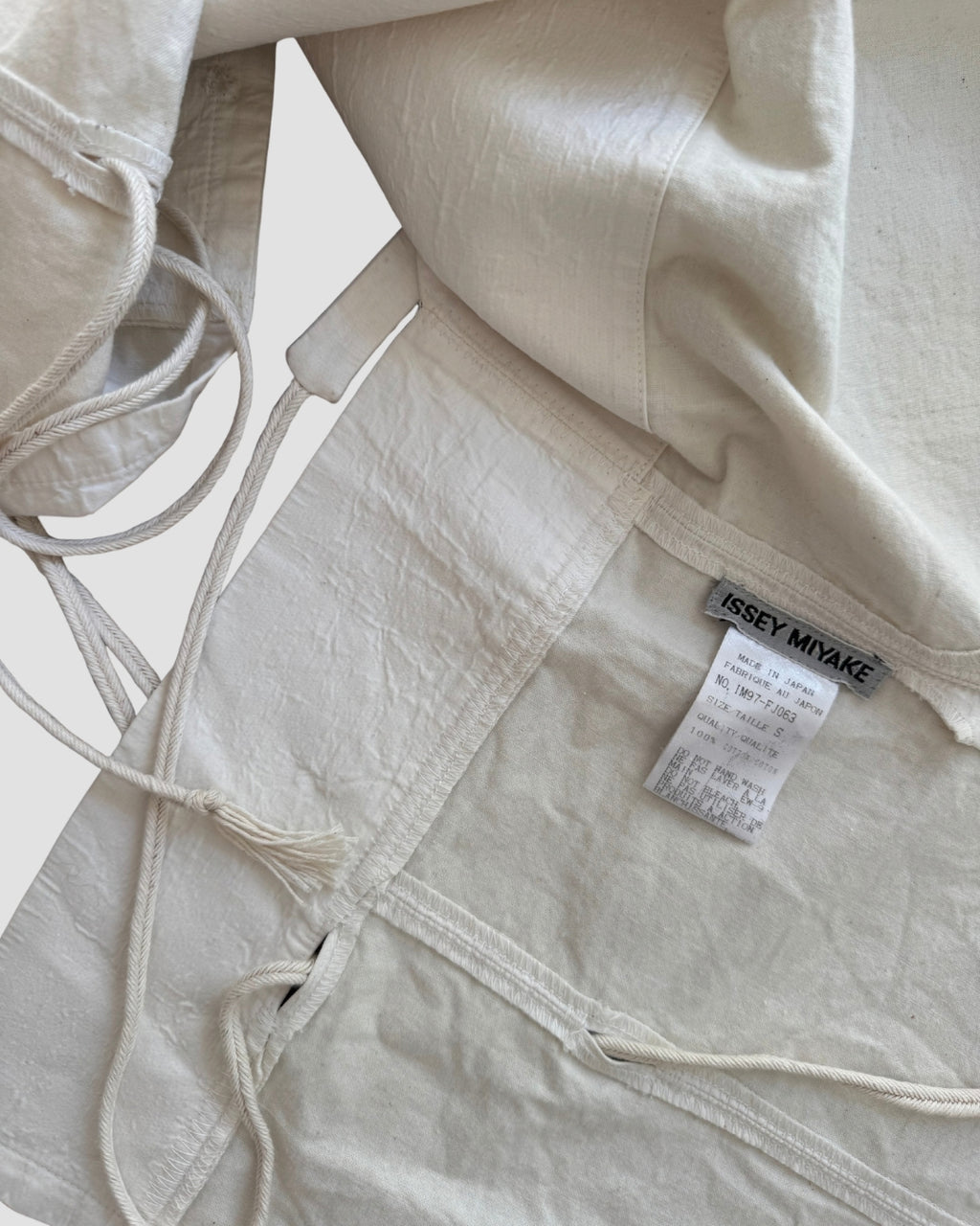Issey Miyake SS1999 Paper Top