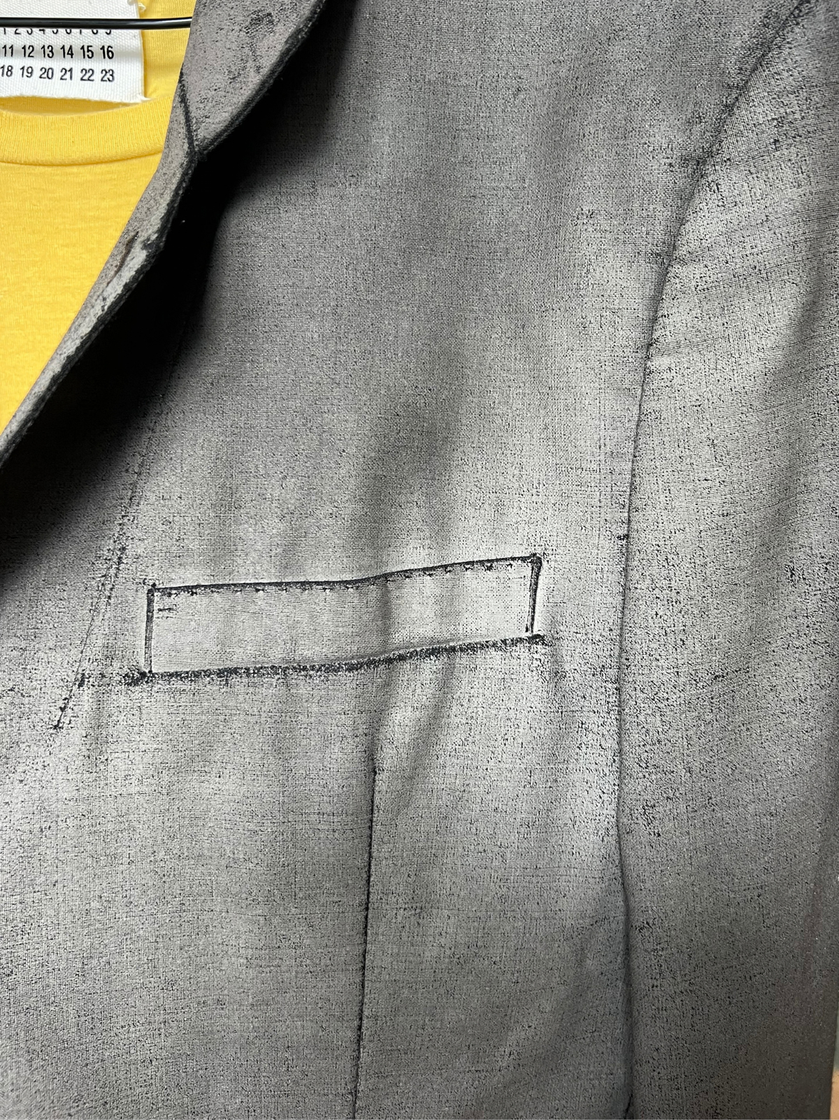 MARGIELA 2005 painted Sakko