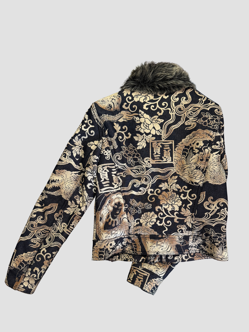 90s KENZO Jeans print denim jacket