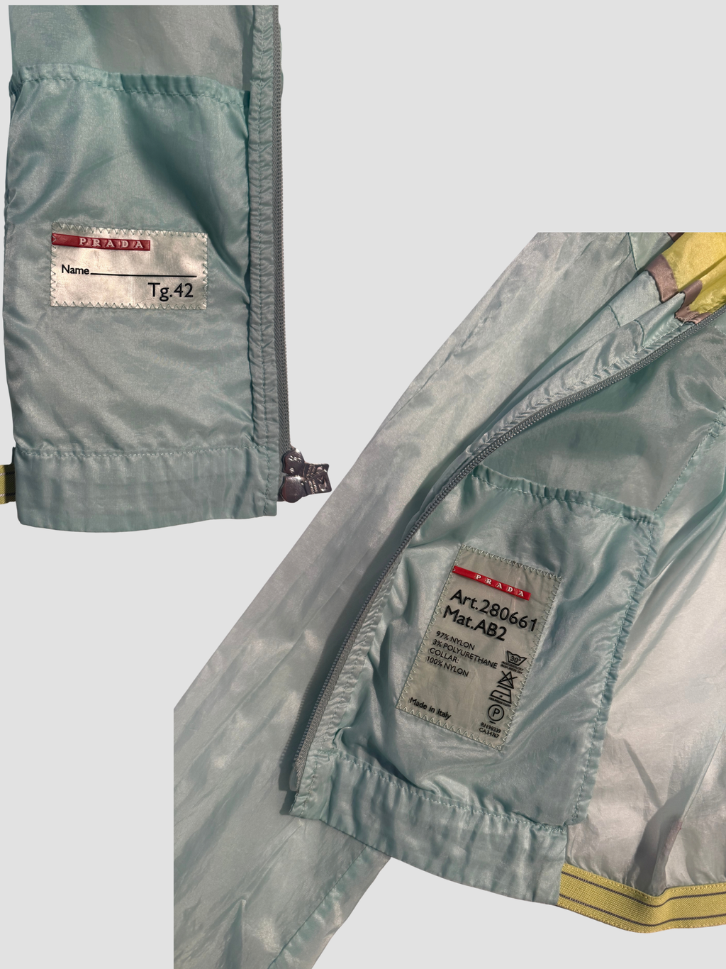 Prada linea rossa SS00 Nylon Blouson