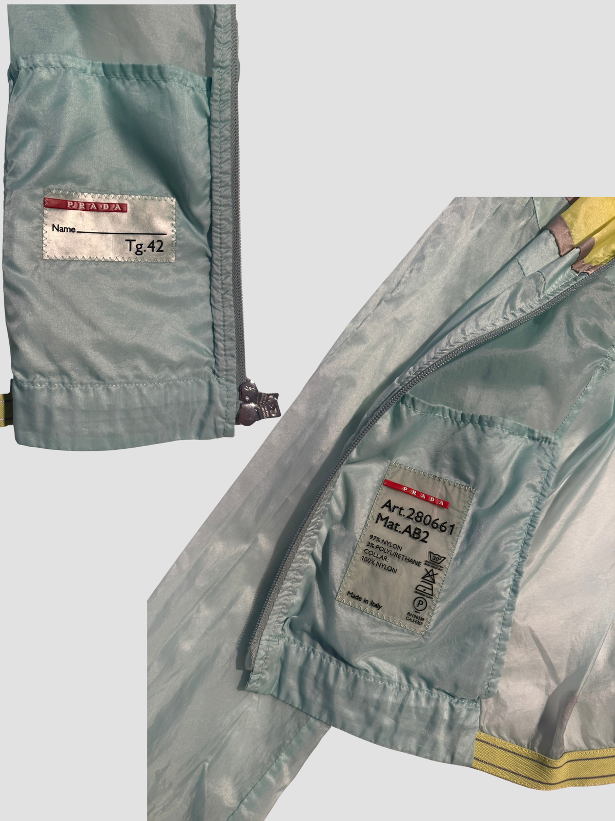 Prada linea rossa SS00 Nylon Blouson