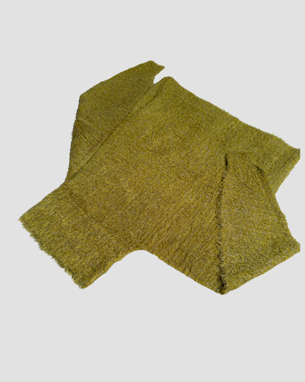 ISSEY MIYAKE PLEATS PLEASE fuzzy pullover