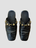 BALENCIAGA Cagole leather mules