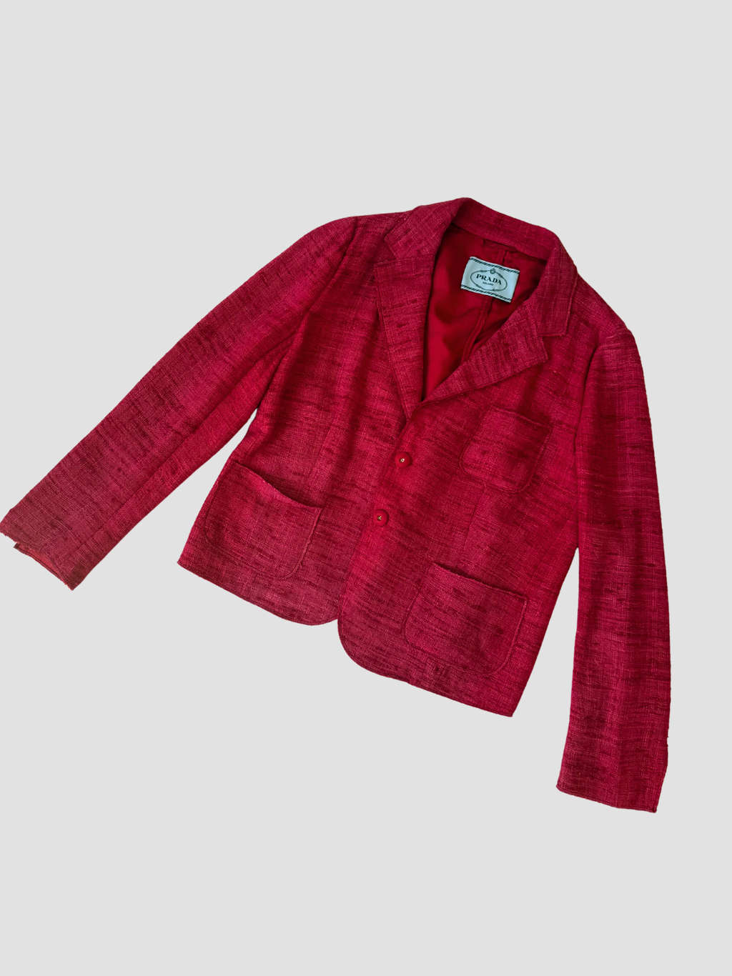 Prada 2010 Tweed Silk Set