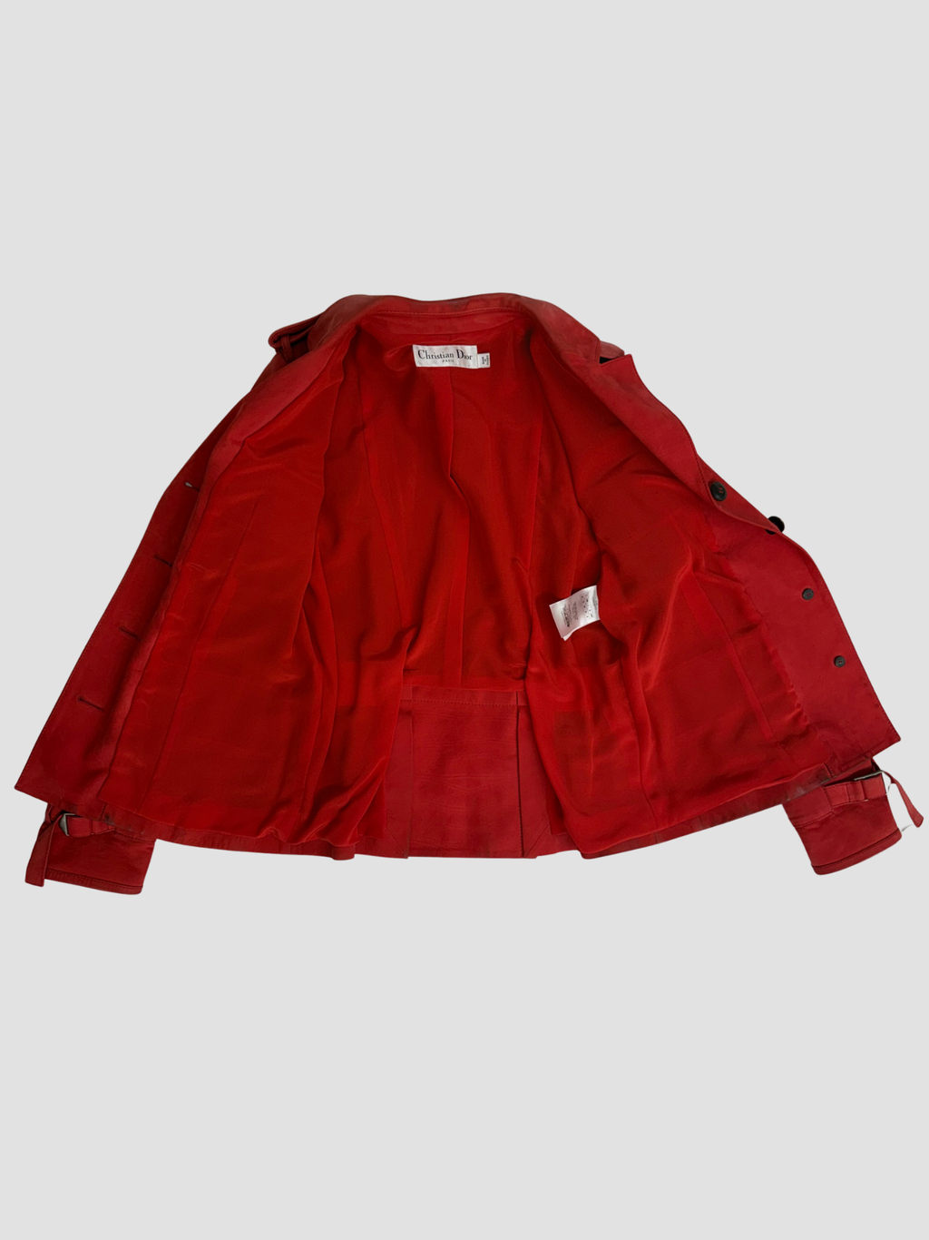 Christian Dior Vintage calf leather jacket