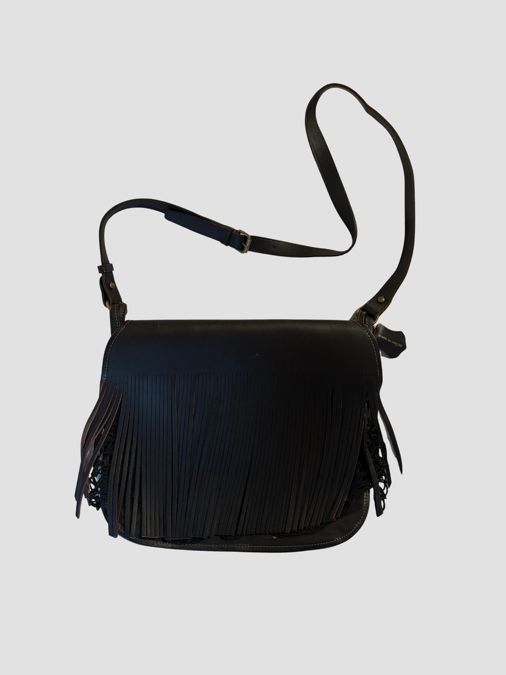 COMME des GARCONS vintage leather cross bag