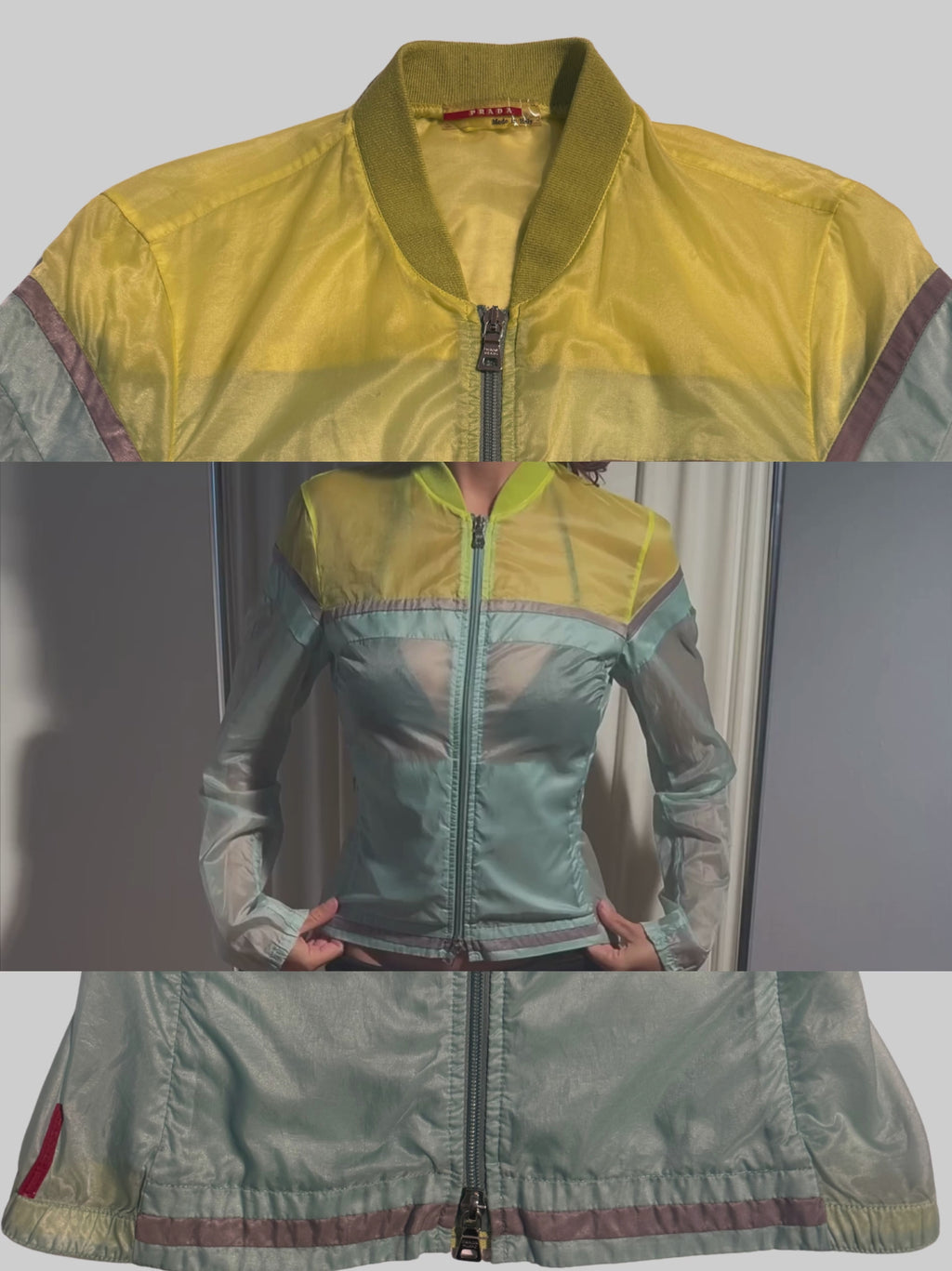 Prada linea rossa SS00 Nylon Blouson