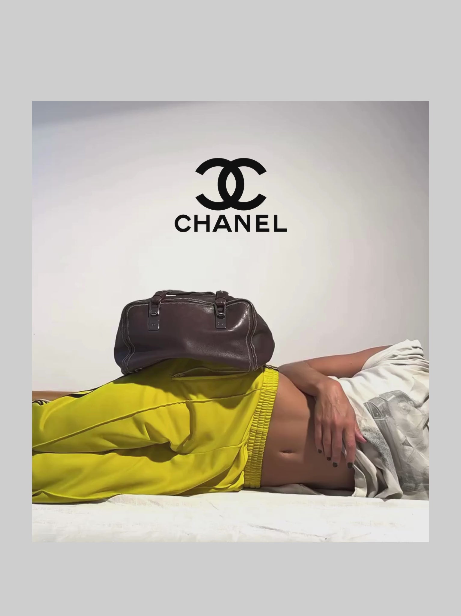 Vintage Chanel Bowling Bag