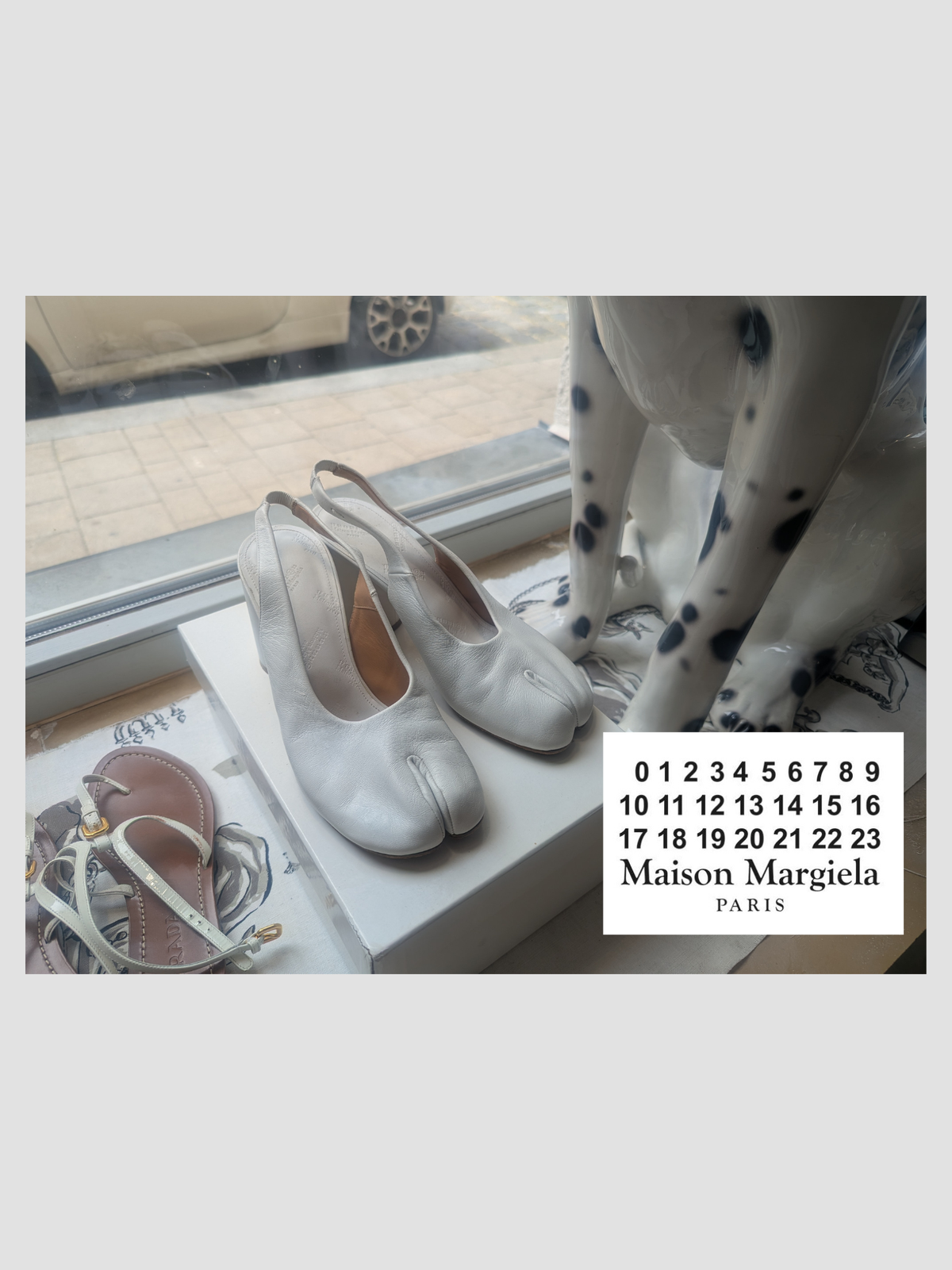 Maison Margiela Sling Back Tabi Heels