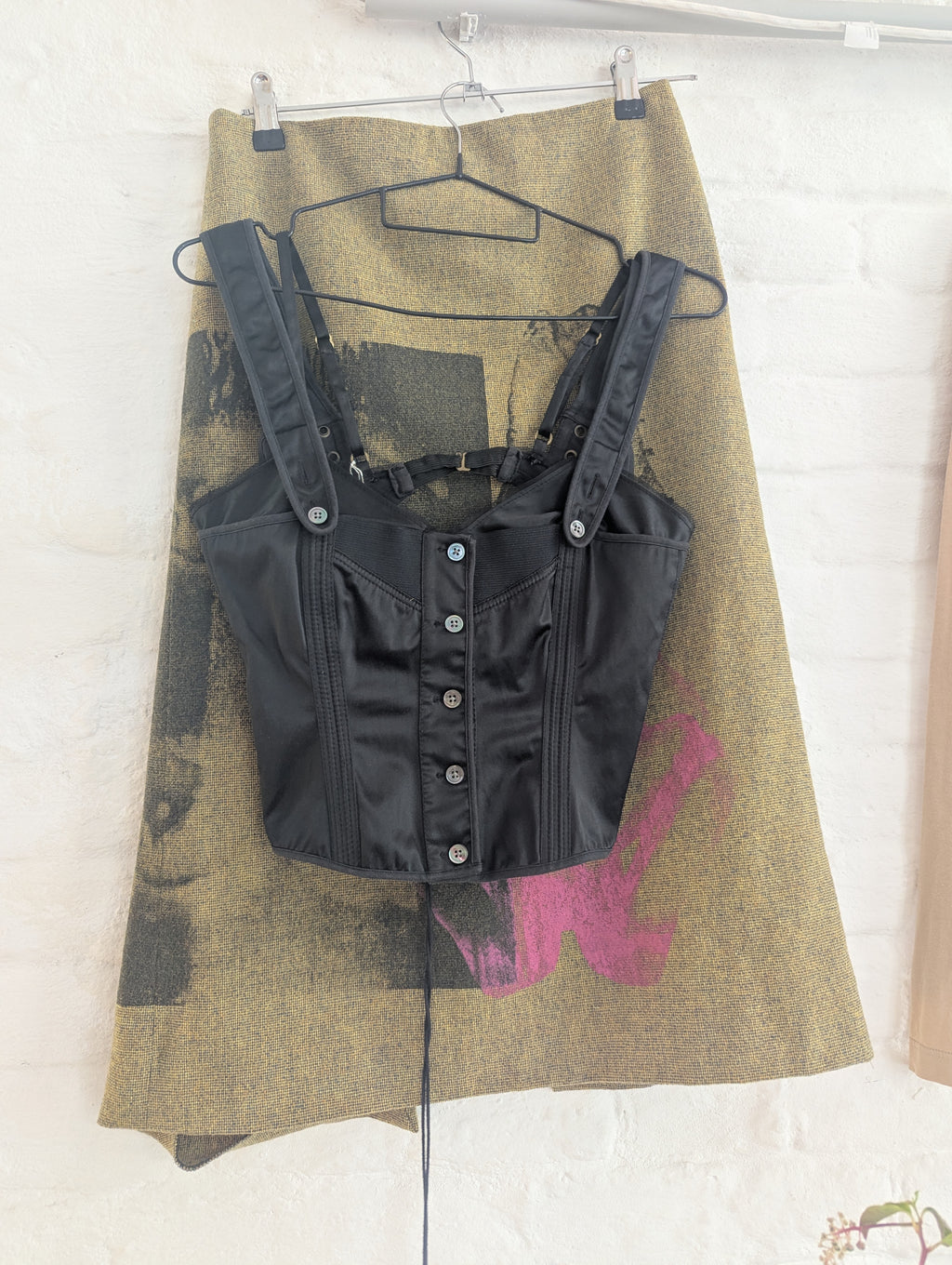 Archive McQ 2011 Alexander McQueen Satin Corset top