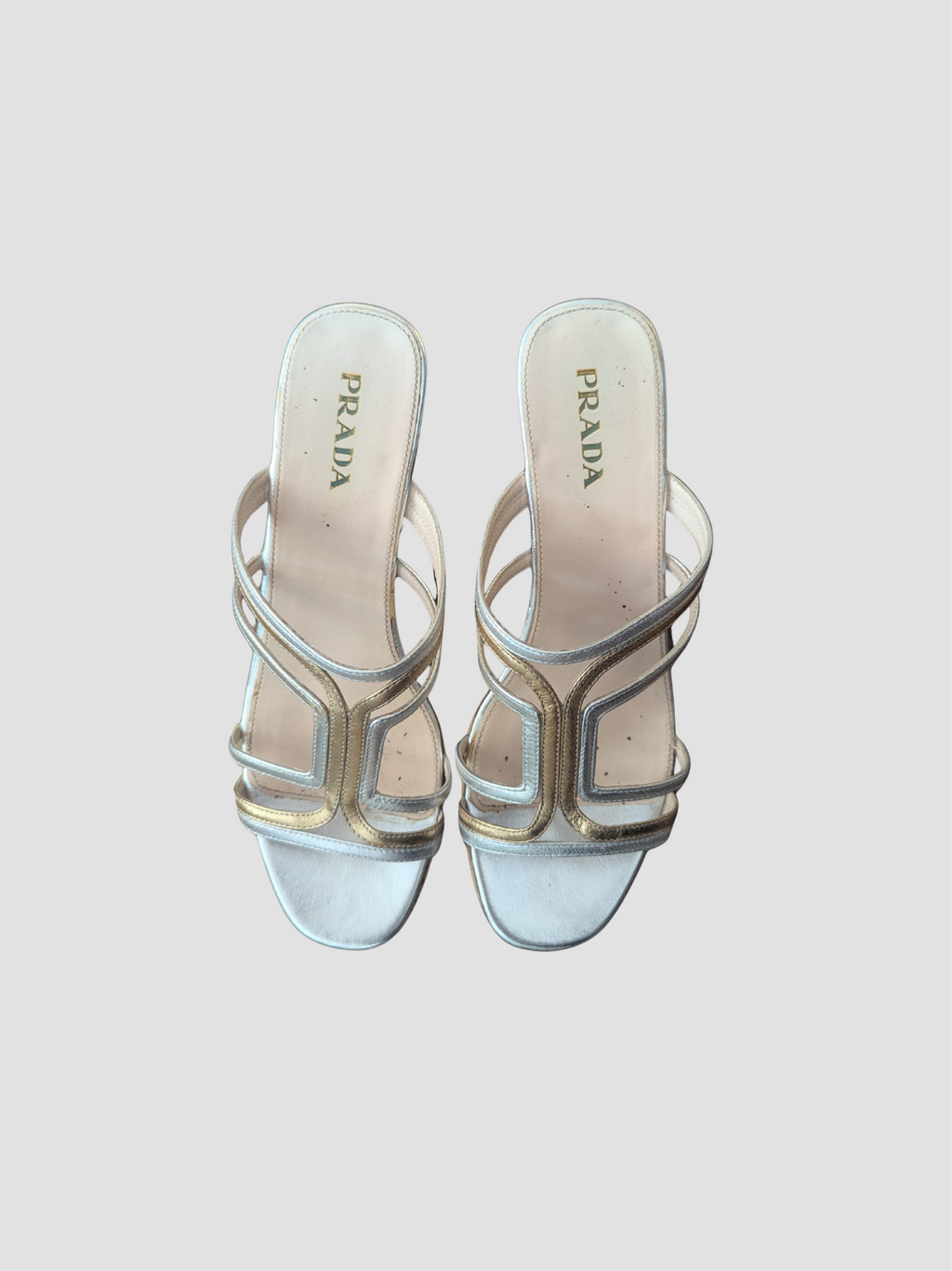PRADA Cork Platform Sandals