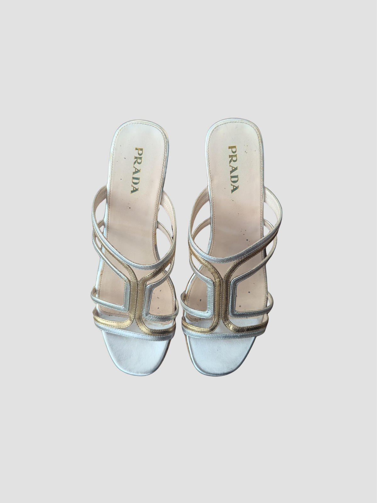 PRADA Cork Platform Sandals