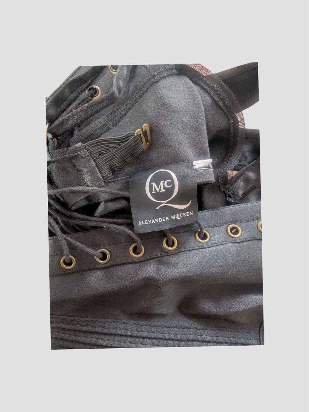 Archive McQ 2011 Alexander McQueen Satin Corset top